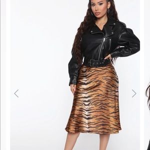 So bad faux leather Moto jacket black